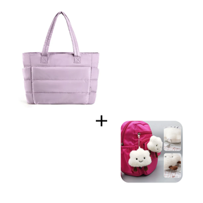 Bolsa Puffer Sky + Chaveiro BRINDE!