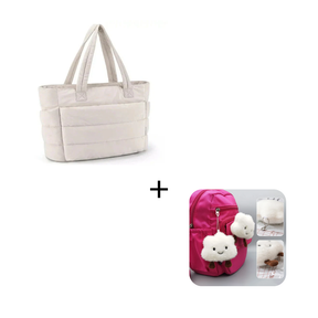 Bolsa Puffer Sky + Chaveiro BRINDE!