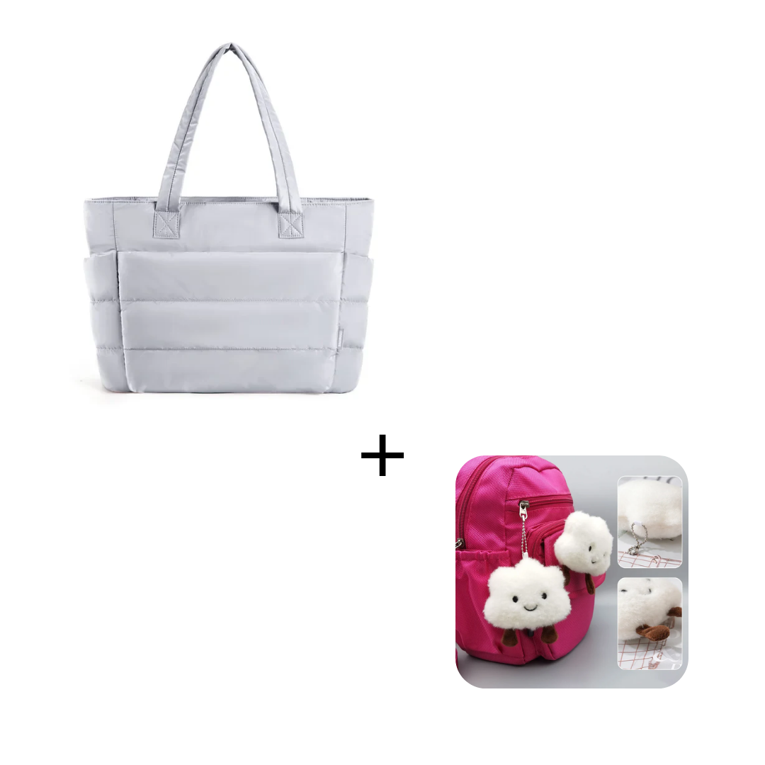 Bolsa Puffer Sky + Chaveiro BRINDE!