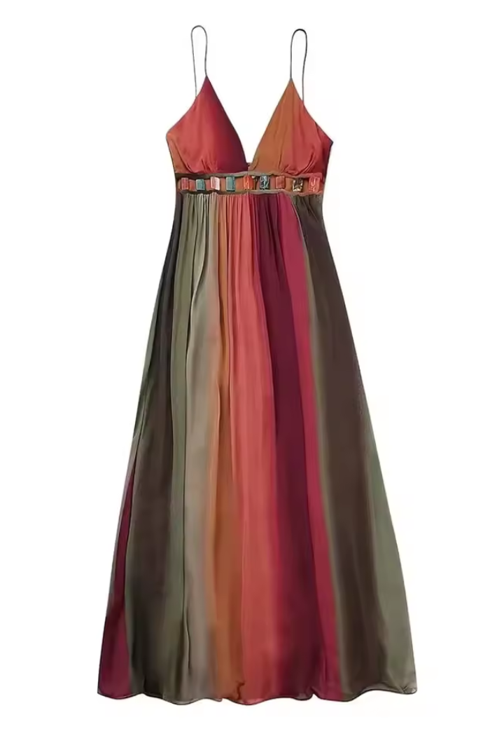 Vestido Longo Flame