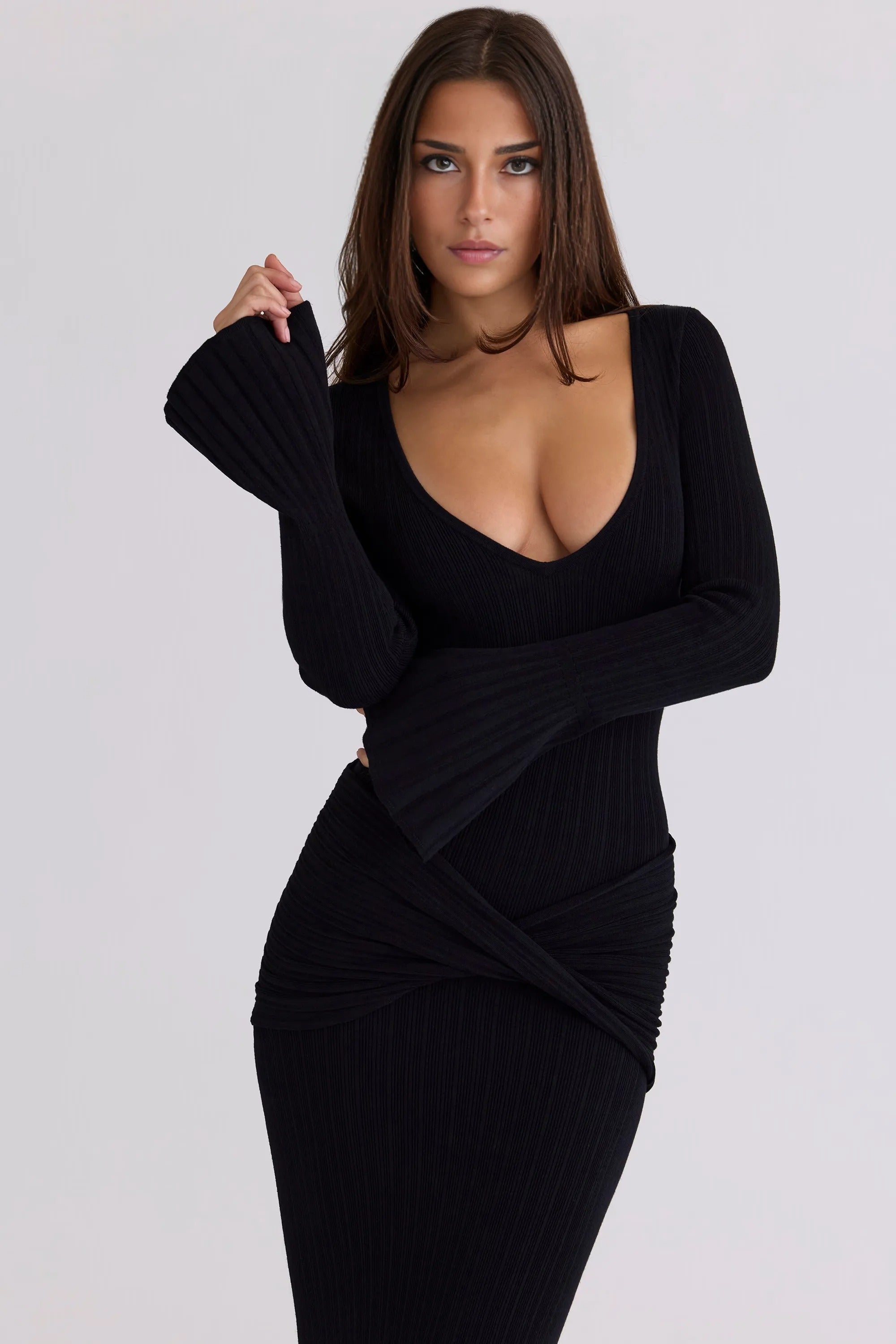 Vestido Manga Longa Chaos