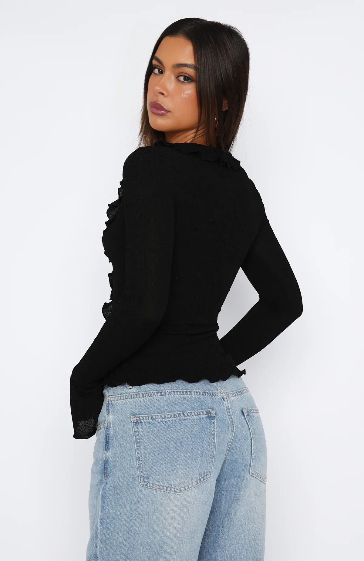 Blusa Manga Longa Hazel