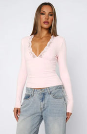 Blusa Manga Longa Amora