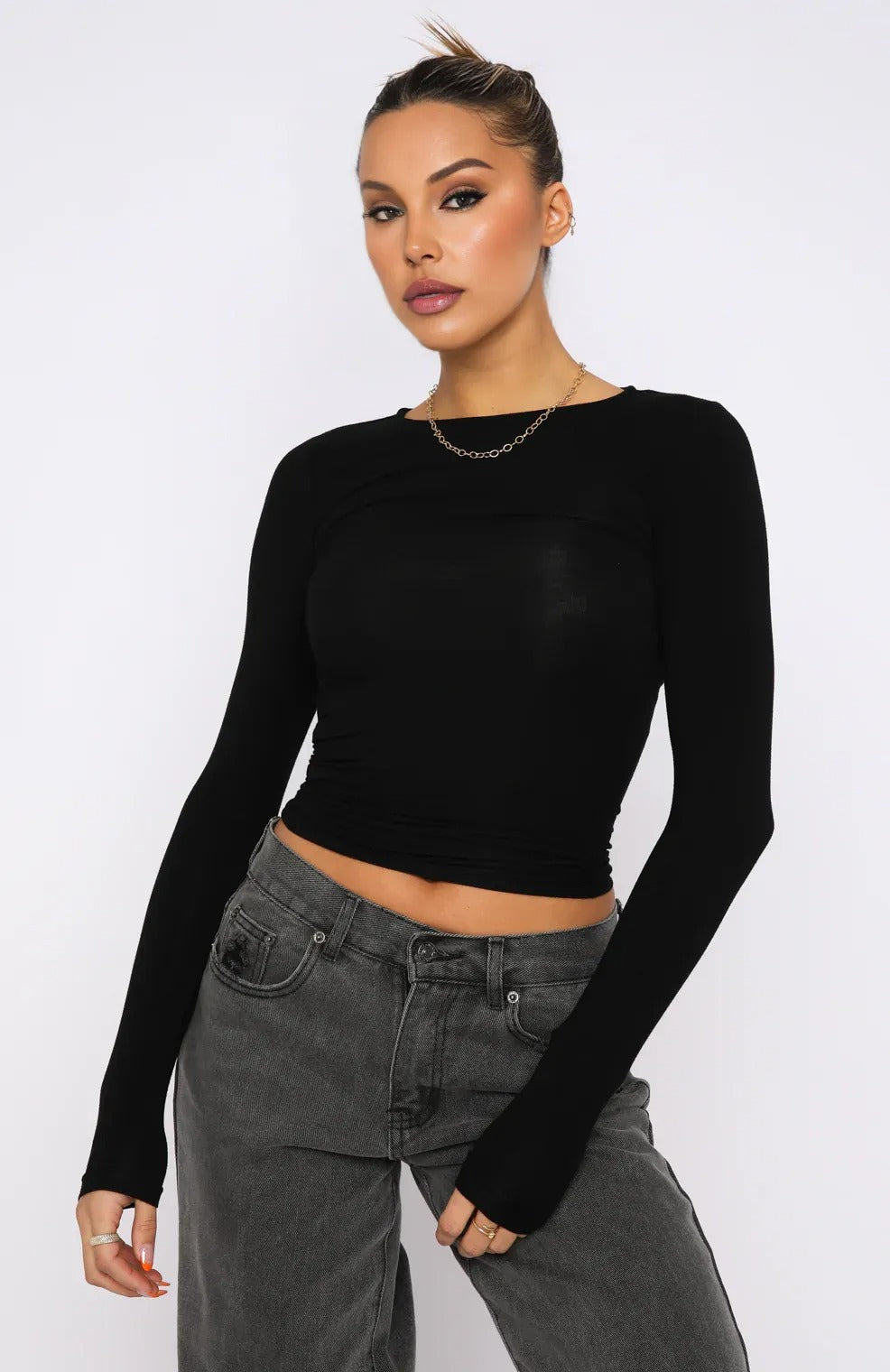 Blusa Manga Longa Jules
